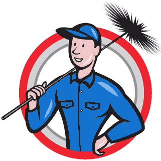 Chimney Sweep with brush